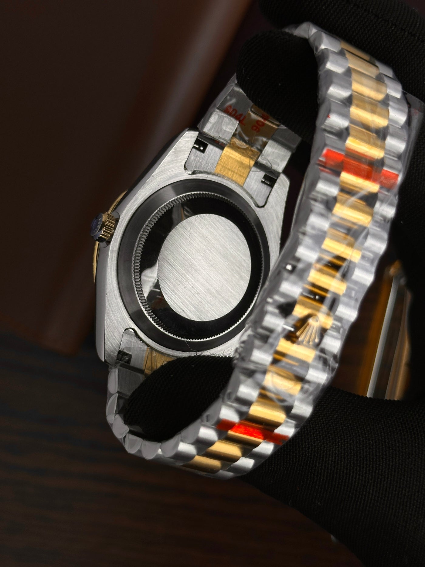 RLX - Day Date Silver Gold Black - AAA Quality