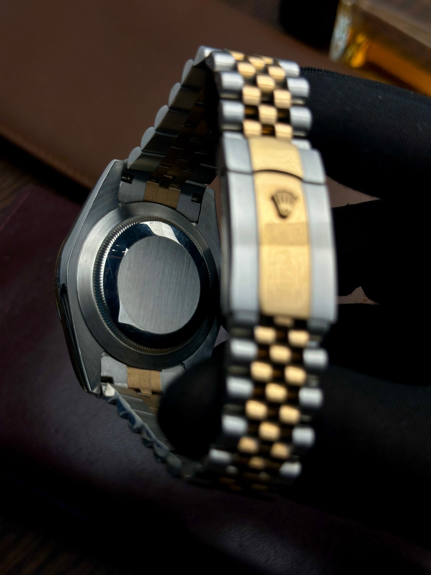 RLX - Datejust Silver Rosegold Brown - AAA Quality