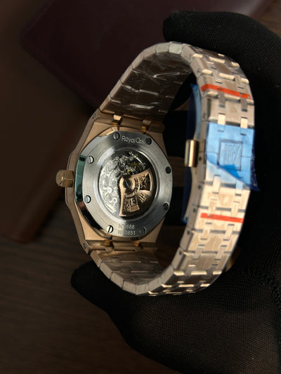 AP - Royal Oak Bronze Blue Skeleton - AAA Quality
