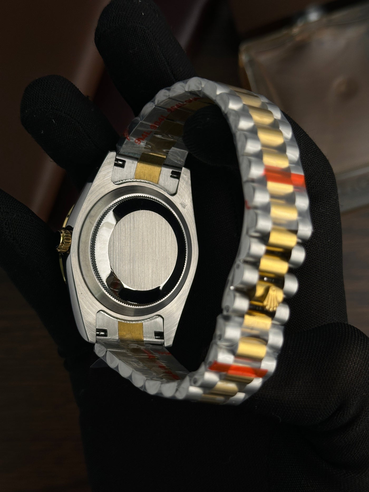 RLX - Day Date Silver Gold White Roman - AAA Quality