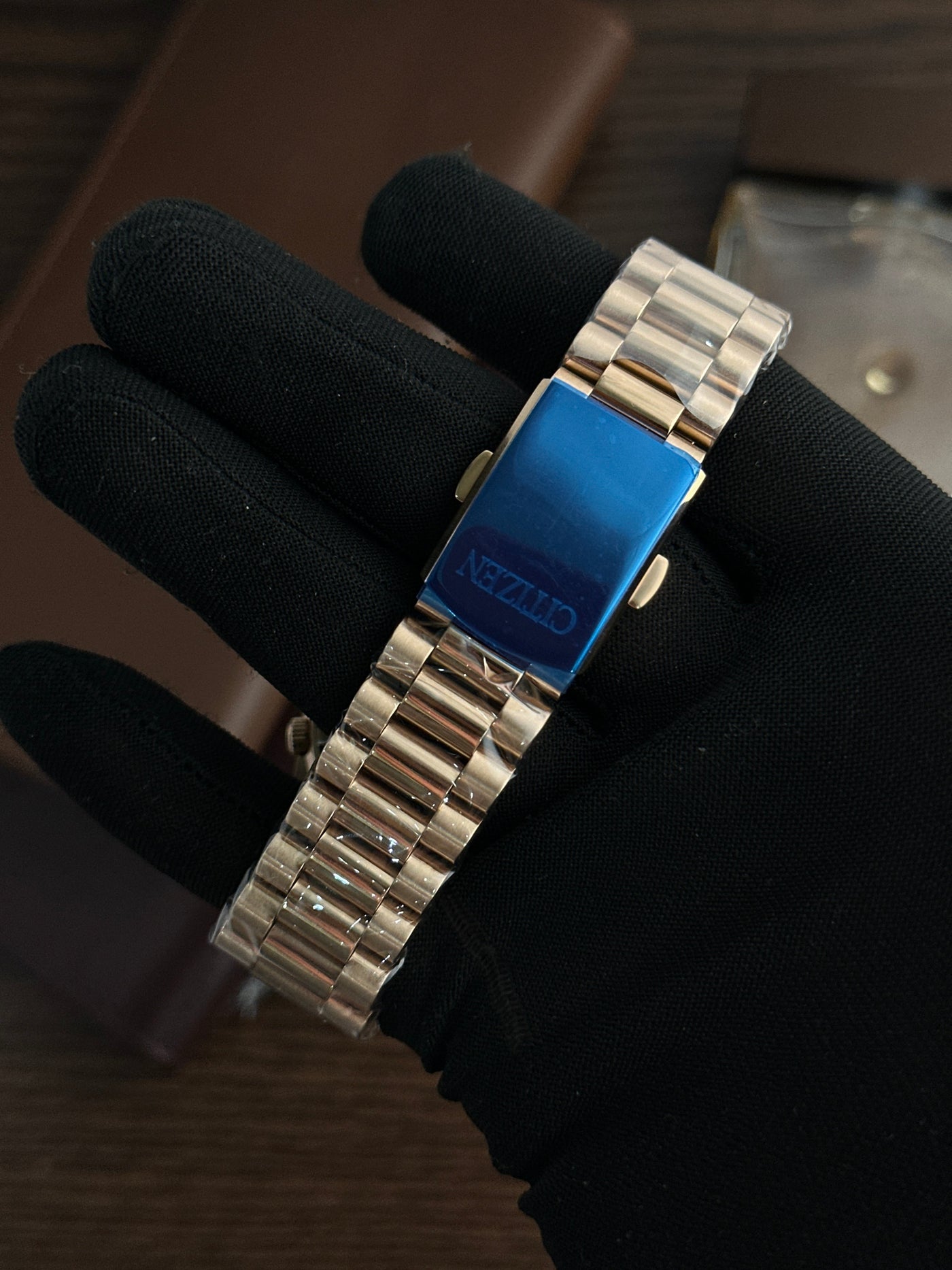 CTZN - Tsuyosa Rose Gold Blue Quartz - AAA Quality
