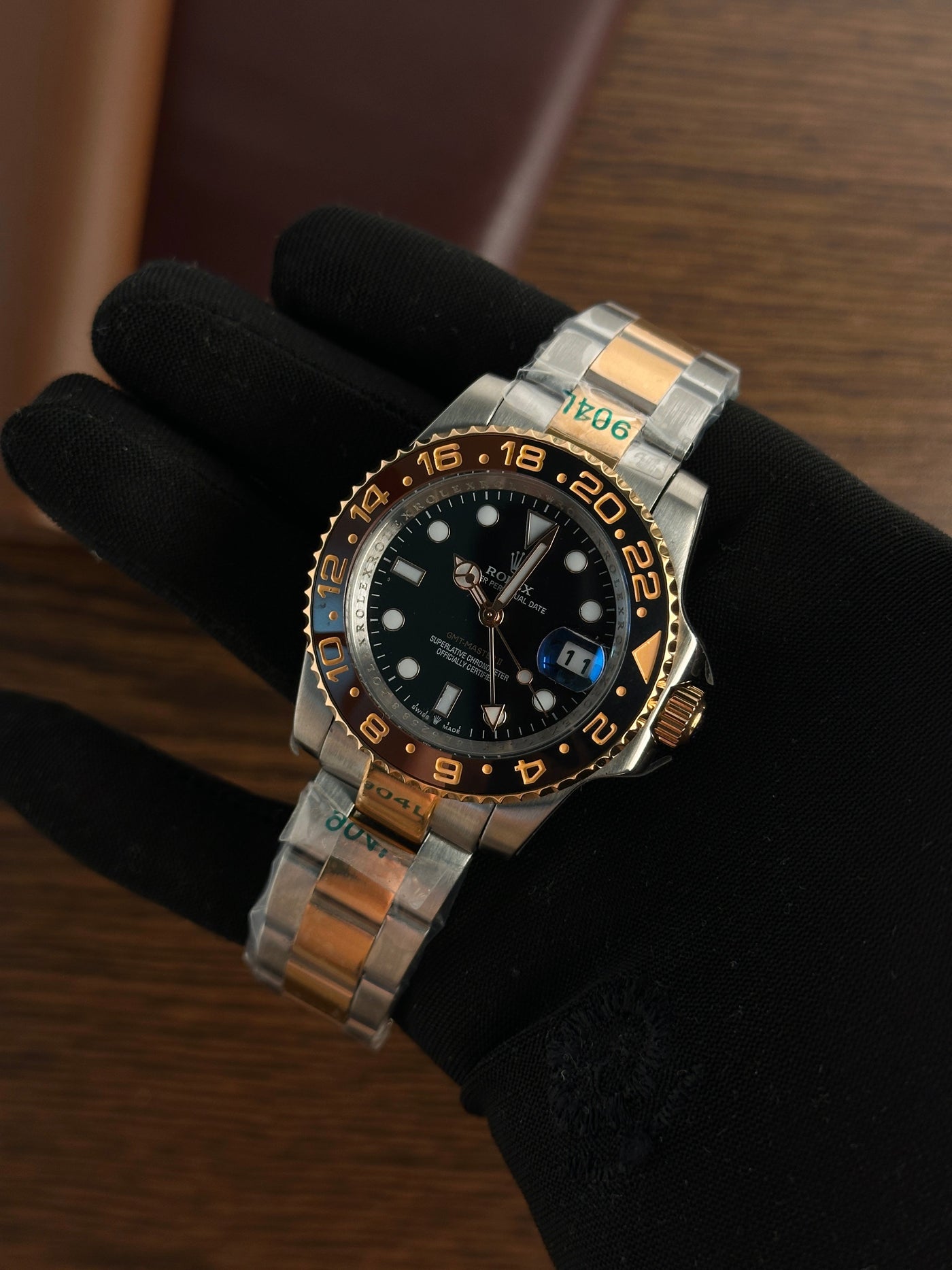 RLX - GMT-Master II Maroon Black Rootbeer - AAA Quality