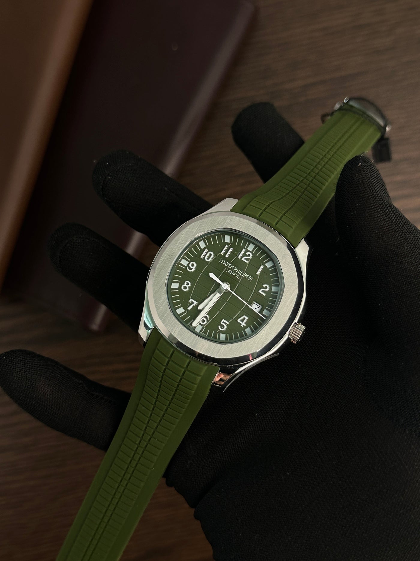 PP - Aquanaut Silver Green - AAA Quality