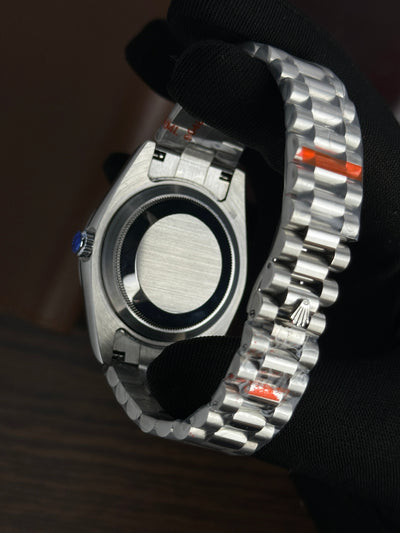 RLX - Day Date Silver Black - AAA Quality