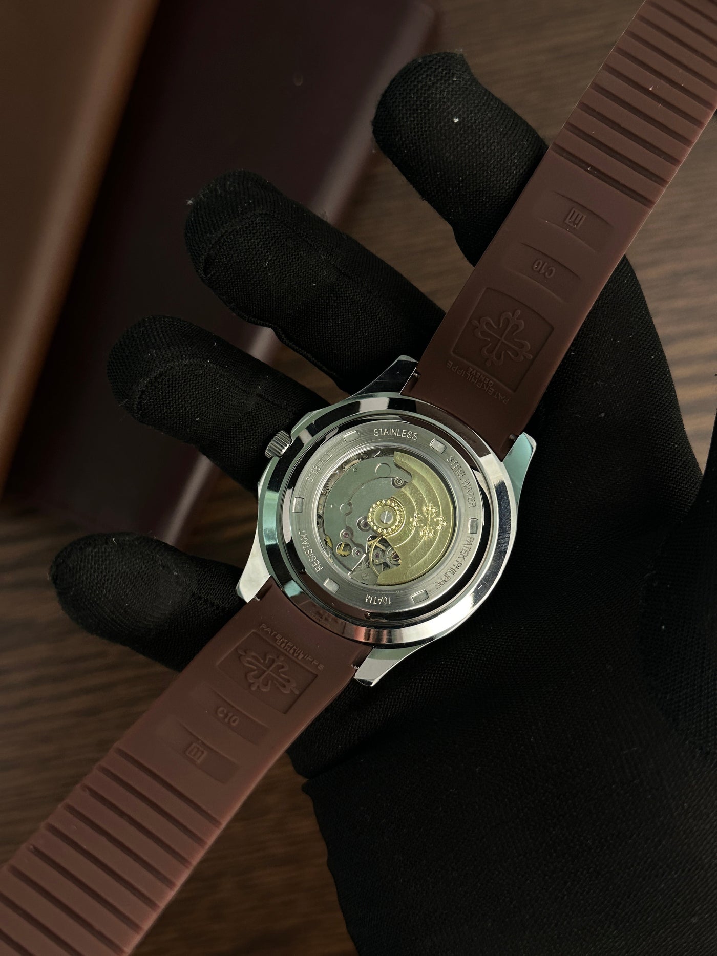 PP - Aquanaut Silver Brown - AAA Quality