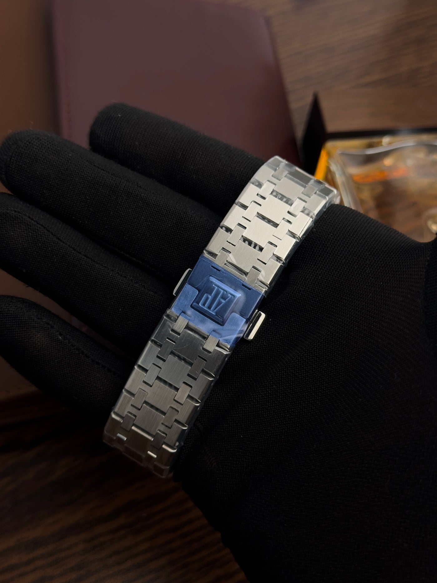 AP - Silver Charcoal Textured - AAA Quality