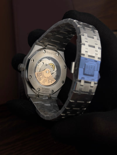 AP - Silver Charcoal Textured - AAA Quality