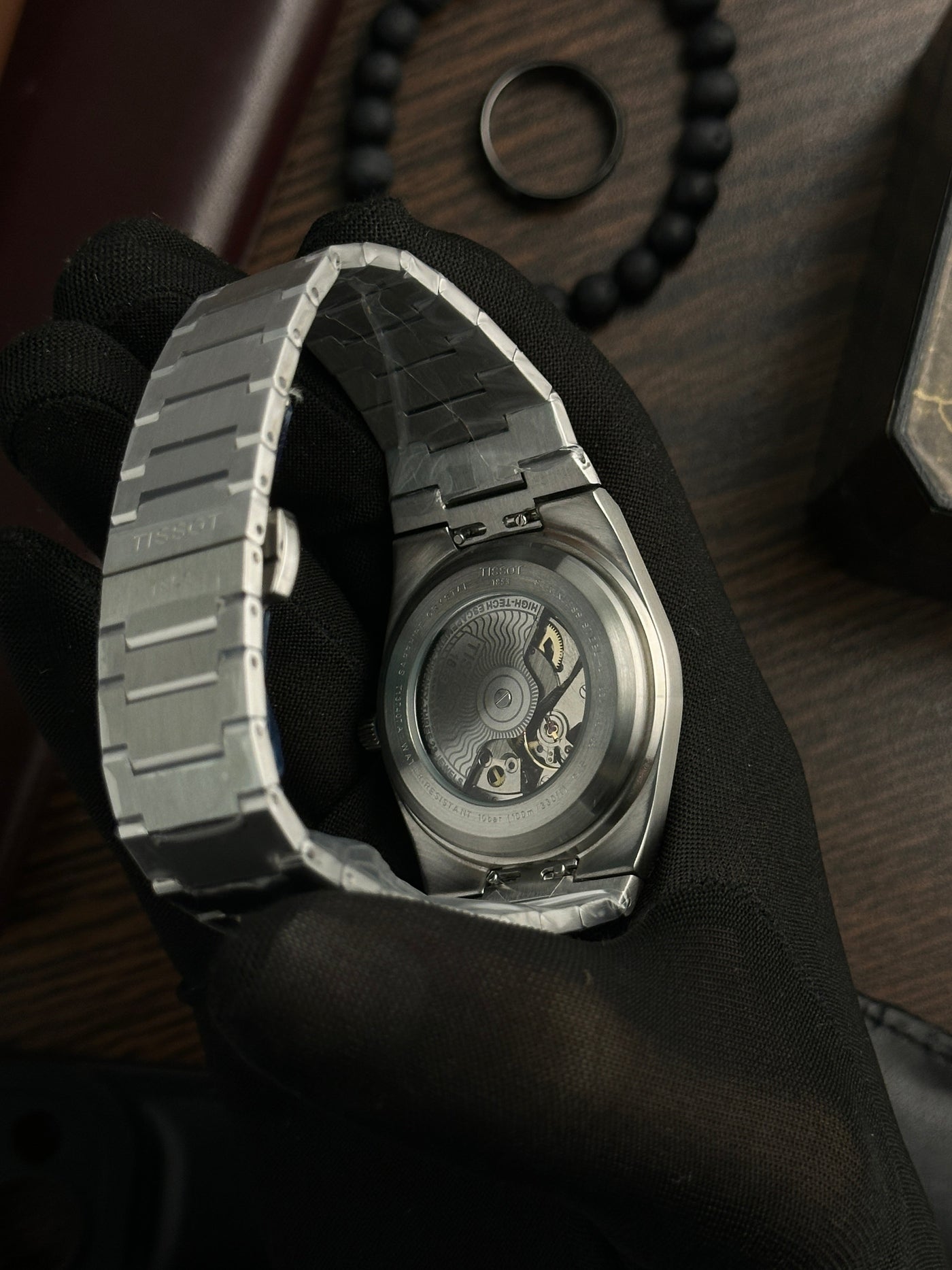 TST - PRX Automatic Textured Navy Blue- AAA Quality